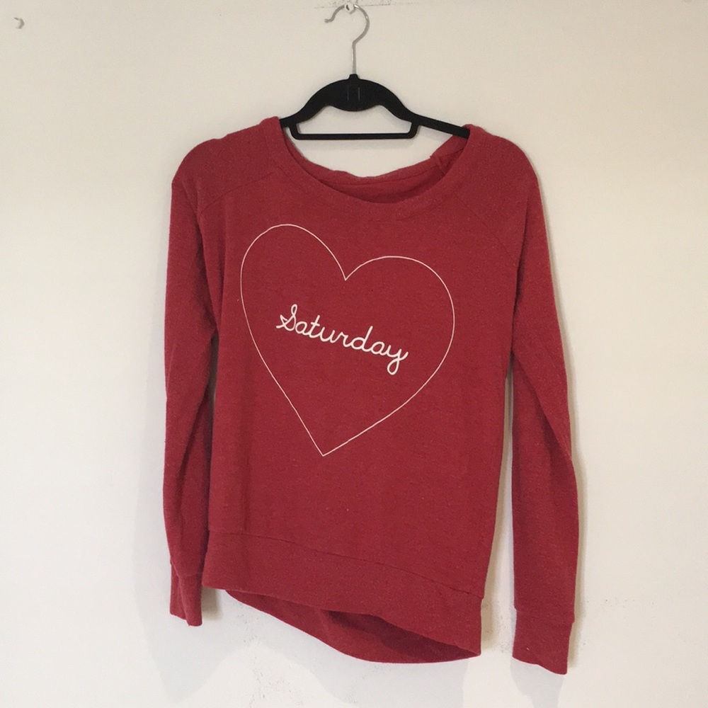 Selling a red sweater